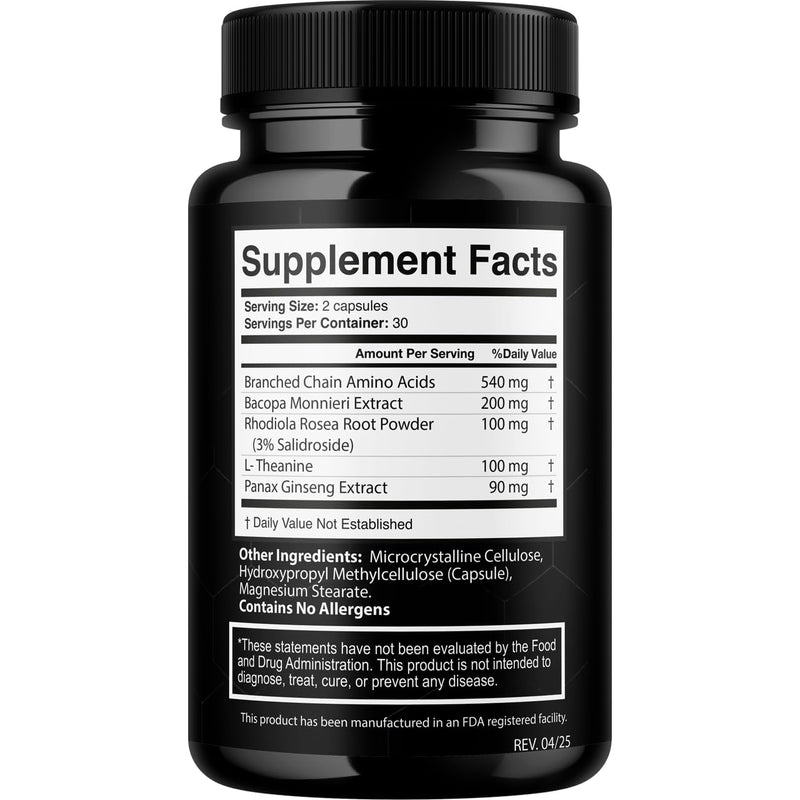 VIVALIS Memo Blast Capsules — 5 Pack Premium Formula for Overall Health & Wellness