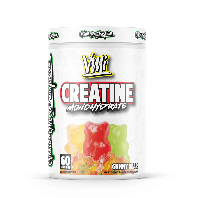 VMI Sports Creatine Monohydrate Powder – 5 g Serving, 60 Servings, Gummy Bear Flavor