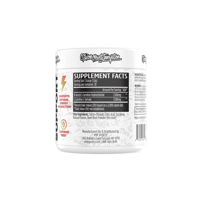 VMI Sports L-Carnitine 3000 Powder – 3000 mg, 30 Servings, Strawberry Kiwi