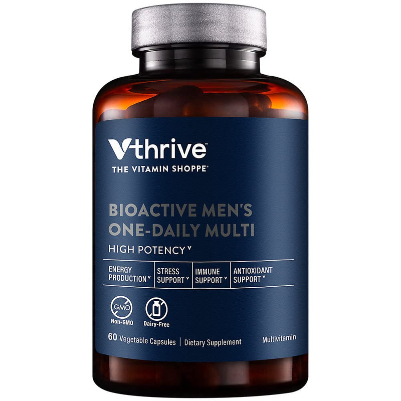 Vthrive Bioactive Men's Multivitamin - One-Daily Multi (60 Veg Capsules) | The Vitamin Shoppe