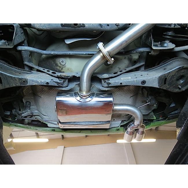 Cobra Exhausts - Audi A3 (8P) 2.0 TDI 140PS (2WD) (3 Door) Twin Tip Cat Back Performance Exhaust