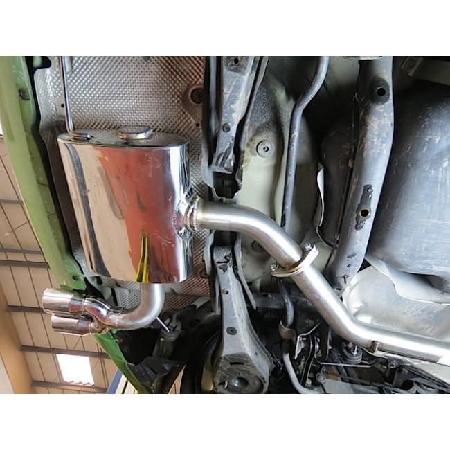 Cobra Exhausts - Audi A3 (8P) 2.0 TDI 140PS (2WD) (3 Door) Twin Tip Cat Back Performance Exhaust