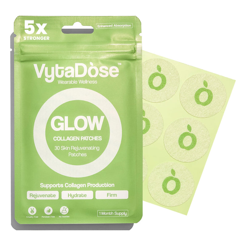Vytadose Collagen Glow Patches – 5x Stronger Formula for Skin, Hair & Nails