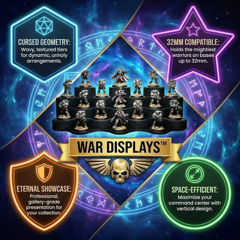 War Display Miniature Display Stand