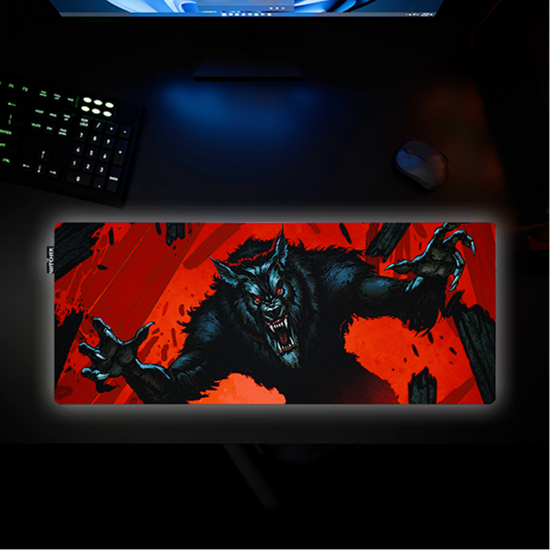 The Witcher™ Desk Mat - Werewolf