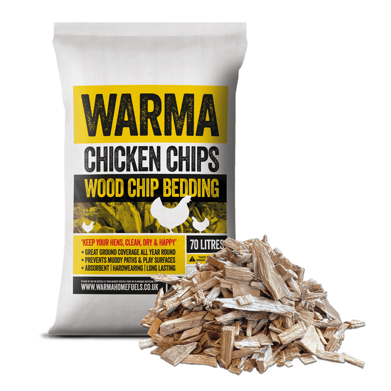 Warma Chicken Chips Woodchip Bedding 70L