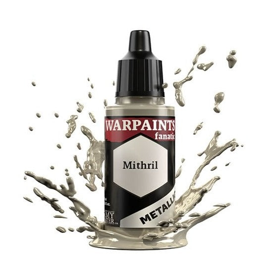 Army Painter Warpaints Fanatic Metallic: Mithril 18ml