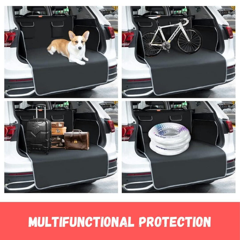 Waterproof Non Slip Car Boot Cover with Side Protection 600D