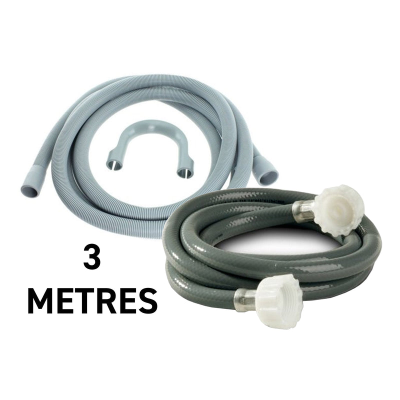 Replacement Washing Machine Pipe Set 3m