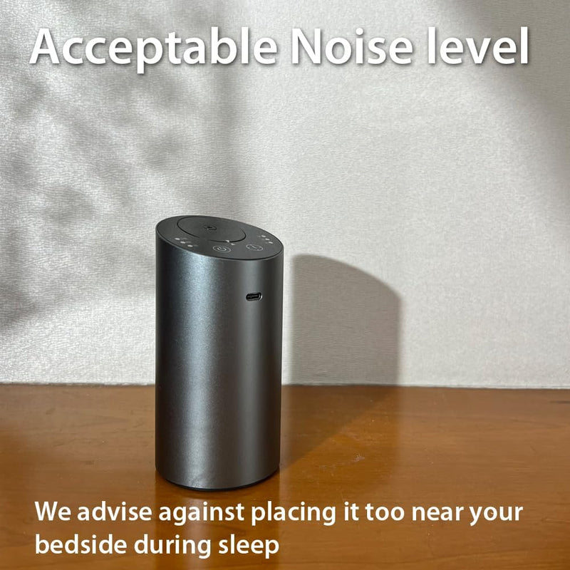 Waterless Car Diffuser with Timer – No Leakage, Quiet & Rechargeable