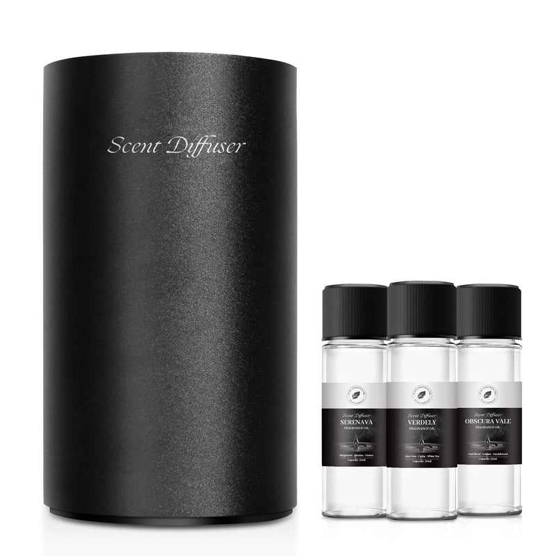 Waterless Essential Oil Diffuser Starter Kit — Battery-Operated, No Water Needed