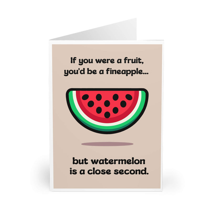 Watermelon Greeting Card
