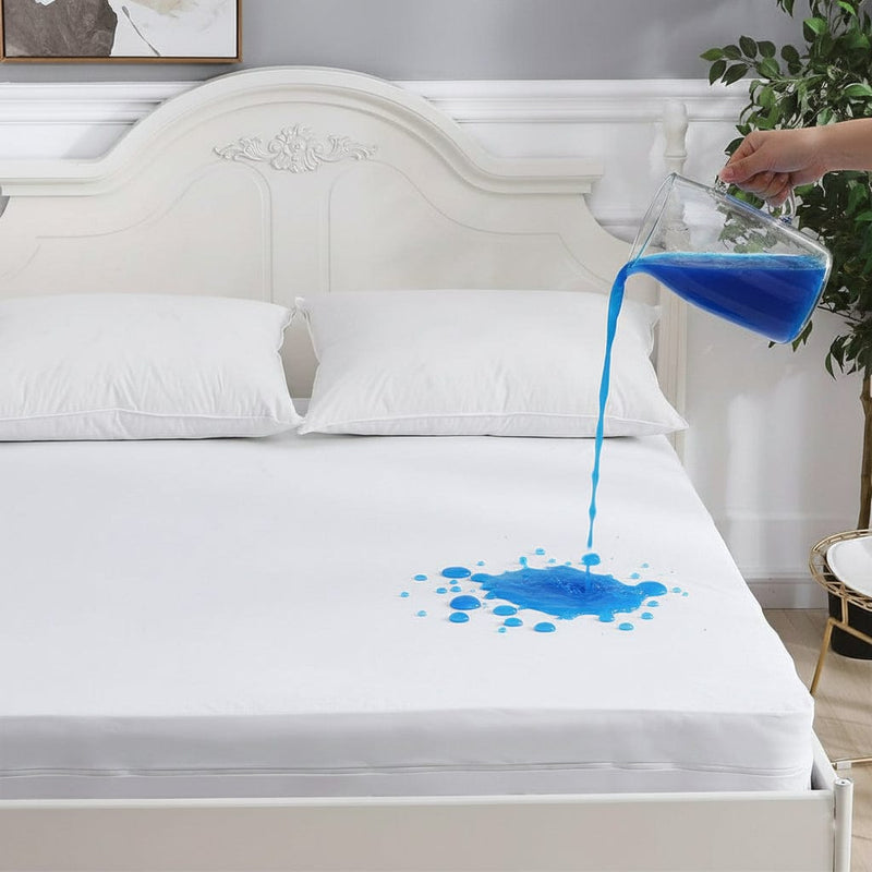 Waterproof Anti Bed Bug Mattress Protector Extra Deep Hypoallergenic Dust Mite Barrier Zipper Encaser by OLIVIA ROCCO