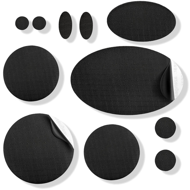 Repair Patches (30+ Colours) for Puffer Jackets, Tents, Upholstery - Stick On, Waterproof, Tear-Cold-Heat-Resistant