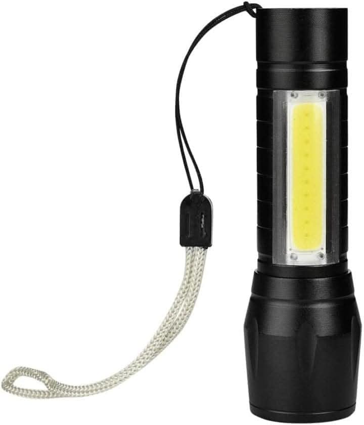 Waterproof Aluminium Rechargeable USB Torch with Zoom