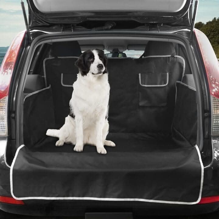 Waterproof Non Slip Car Boot Cover with Side Protection 600D