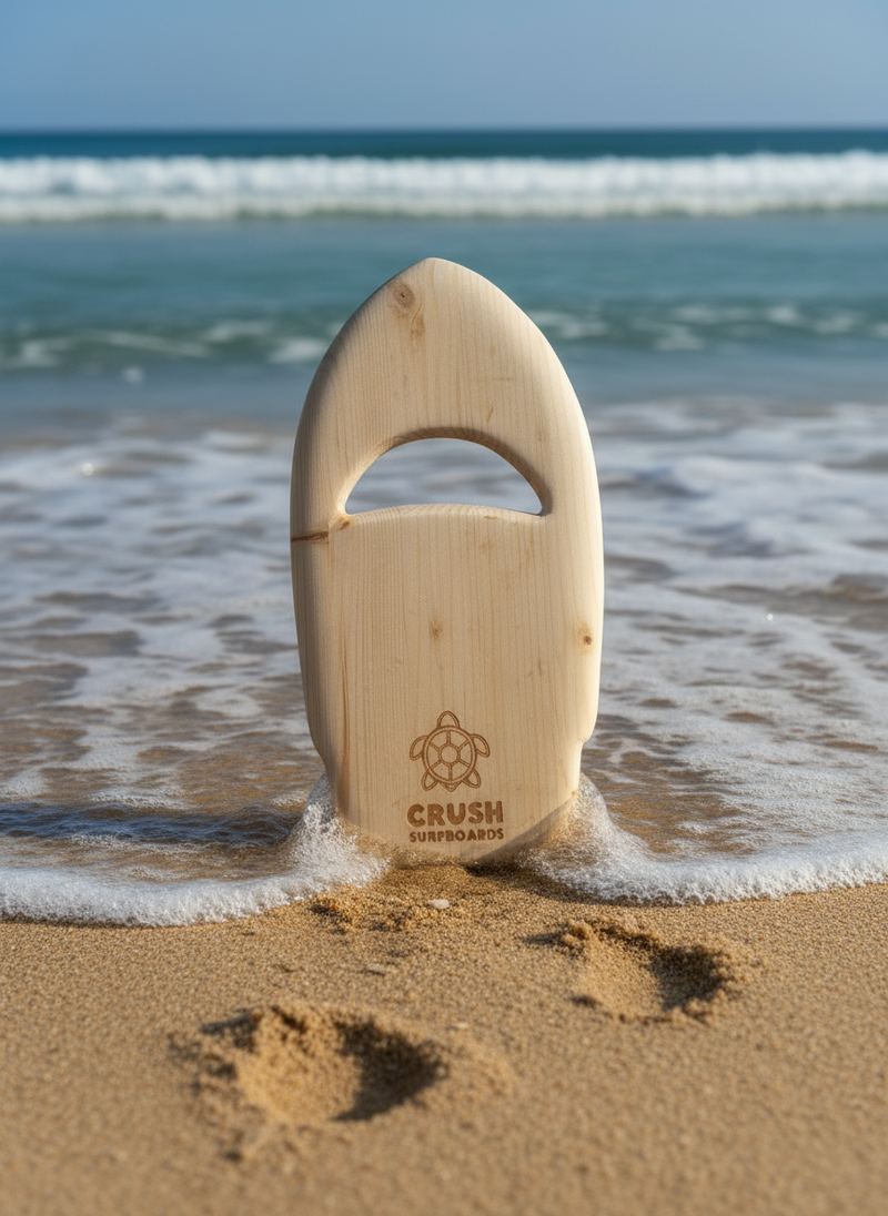 The Glide - handcrafted handplane designed for bodysurfers