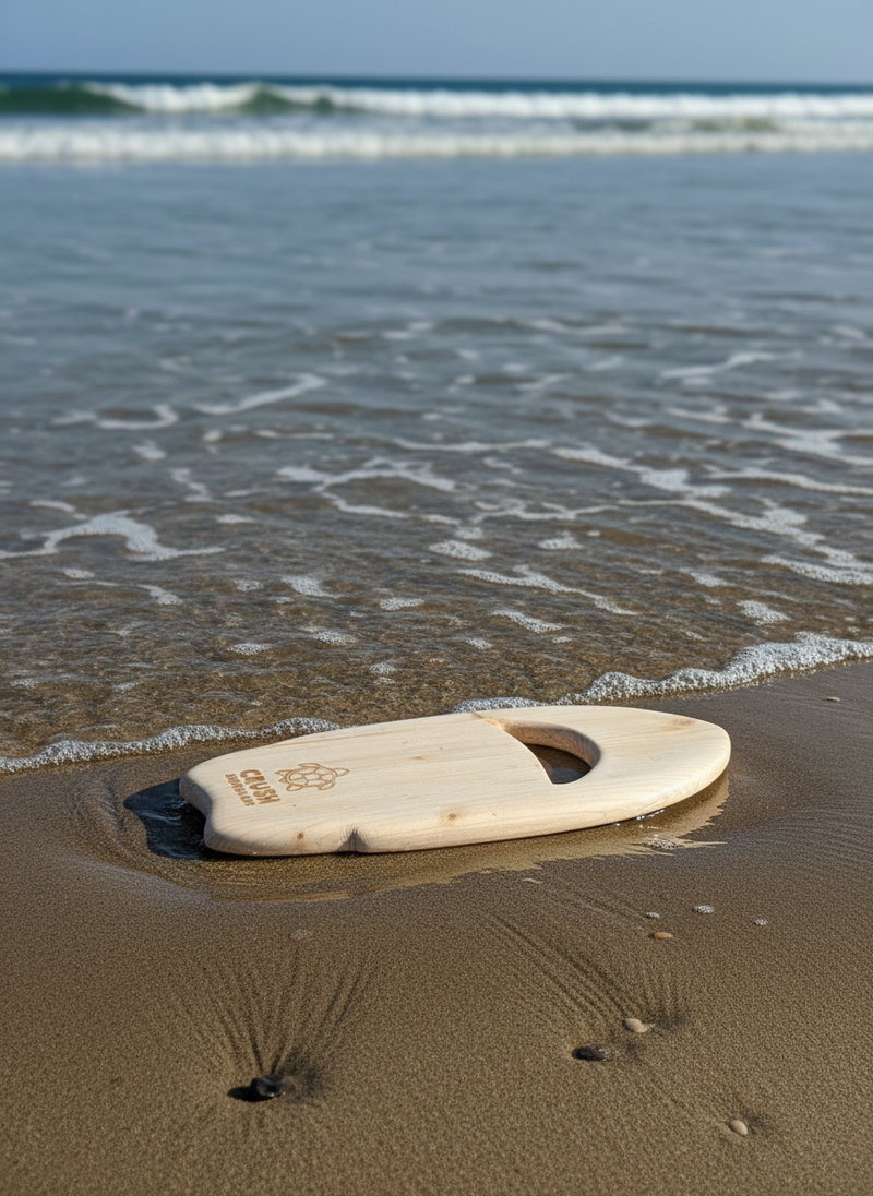 The Glide - handcrafted handplane designed for bodysurfers