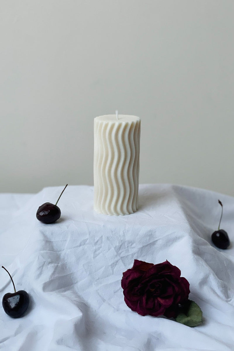 Sculpted Pillar Candles