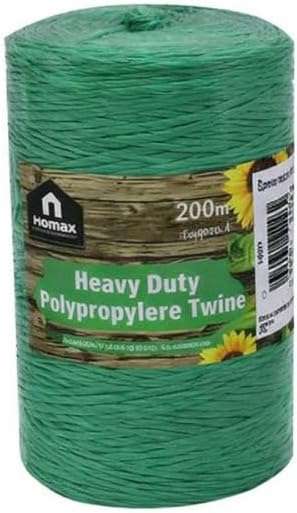 200m Polypropylene Garden Twine for Plant Support & DIY