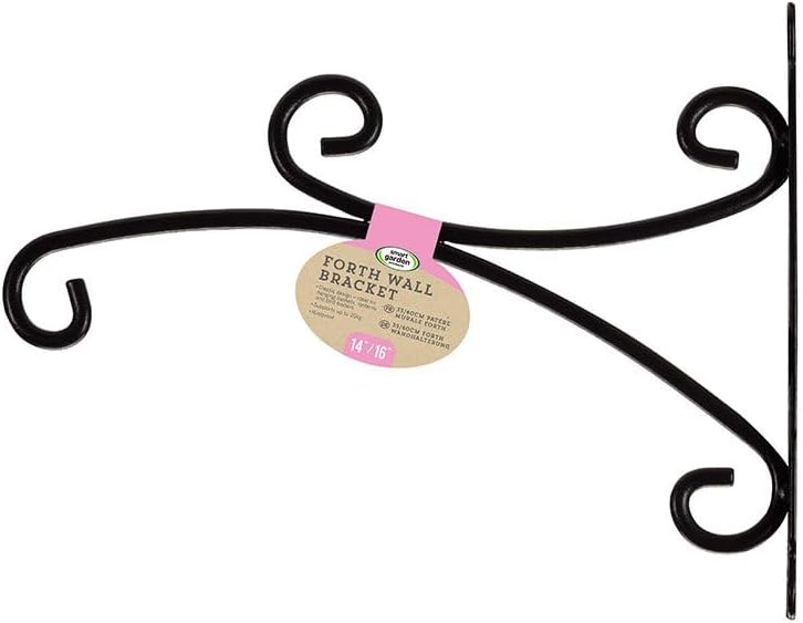 Heavy Duty Hanging Basket Bracket 14–16 Inch Metal Hooks