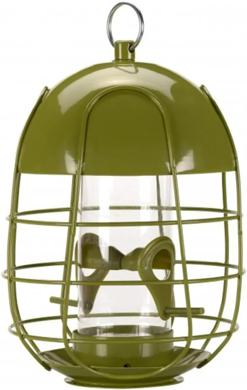 Squirrel Proof Caged Bird Seed Feeder