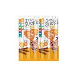 Webbox Cat Tasty Sticks Salmon - Case of 25