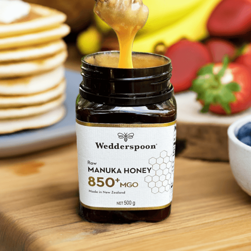 Wedderspoon Raw Manuka Honey 850 MGO – 500g