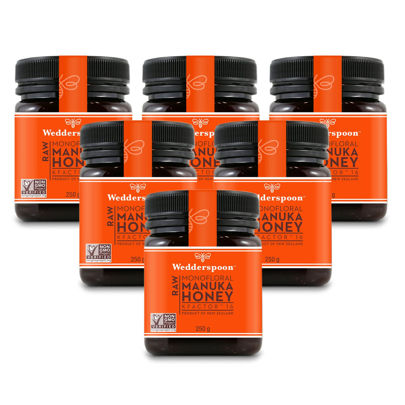 Wedderspoon Raw Manuka Honey KFactor 16+ – 500g