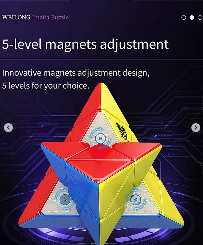 MoYu WeiLong Pyraminx magnetic
