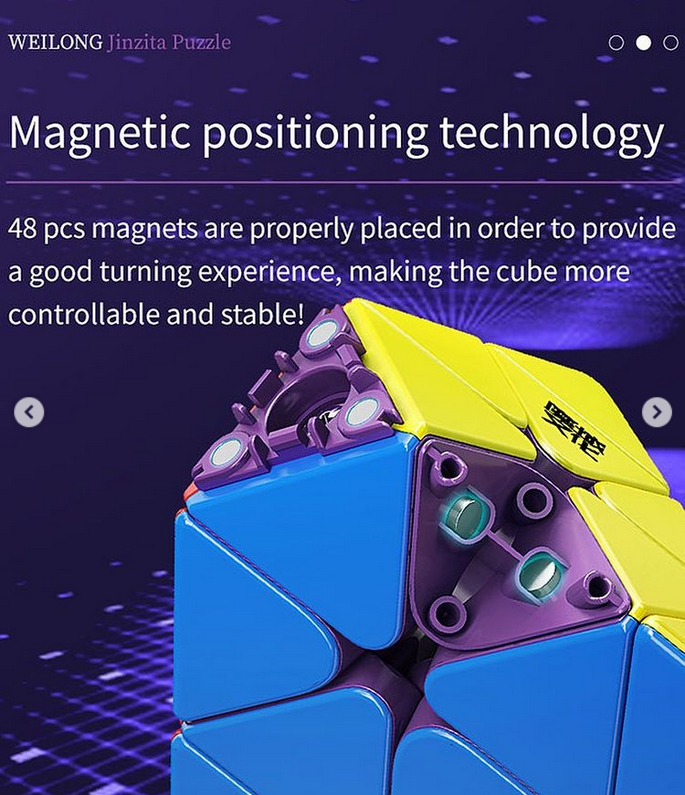 MoYu WeiLong Pyraminx magnetic