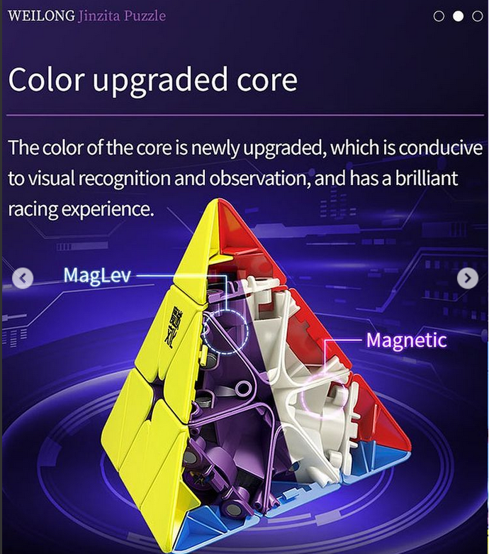 MoYu WeiLong Pyraminx magnetic