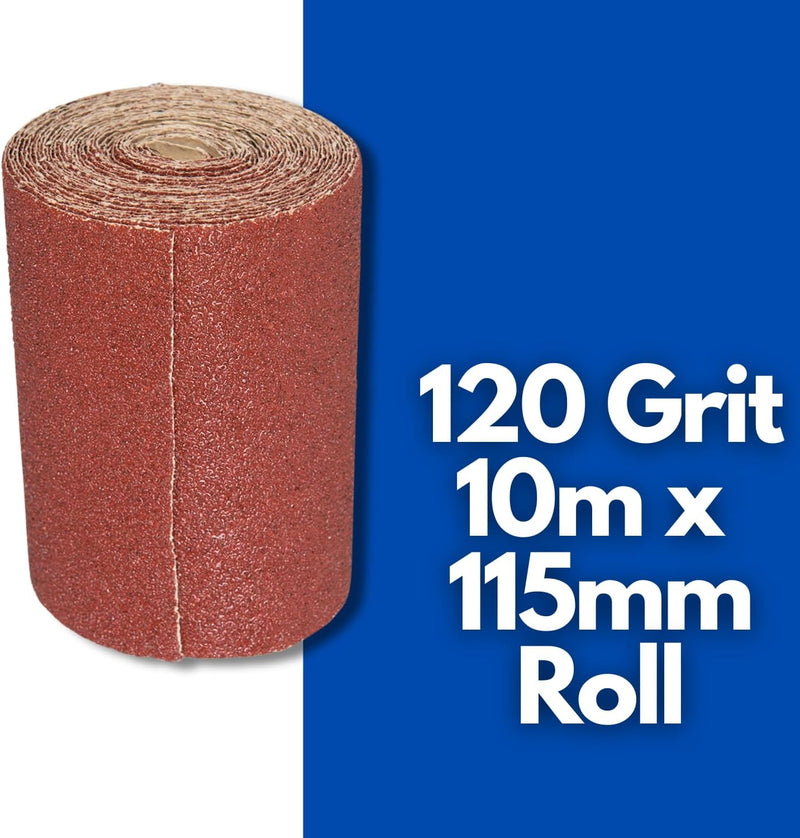 120 Grit Sandpaper Roll 10m Wet and Dry Sanding Paper