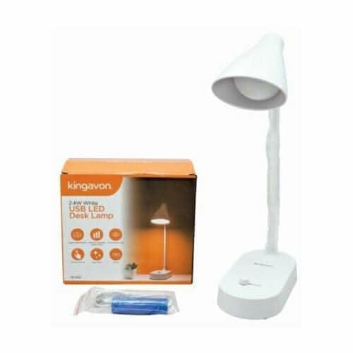 12 LED USB Desk Lamp (White)
