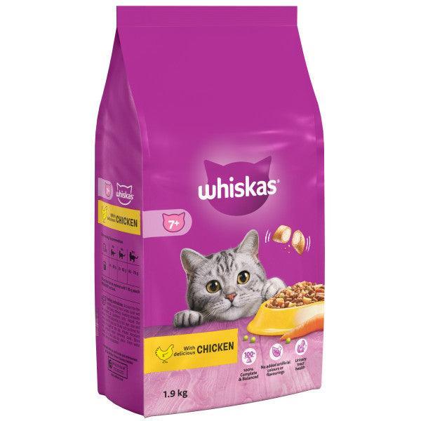 Whiskas Dry 7+ Chicken 1.9kg