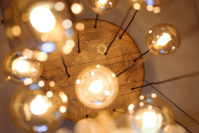 Rustic Cascade Chandelier | 15 Light Stairwell & High Ceiling Lighting UK