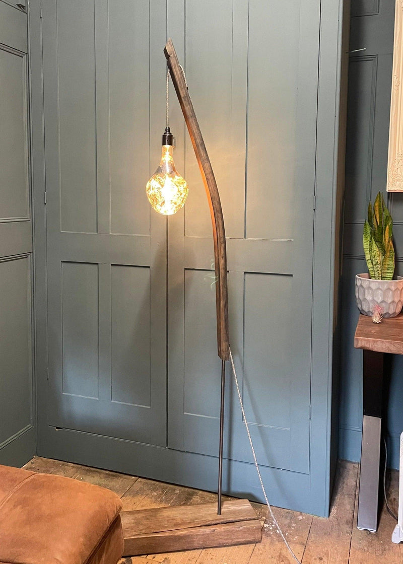 Whiskey Stave Standard Lamp
