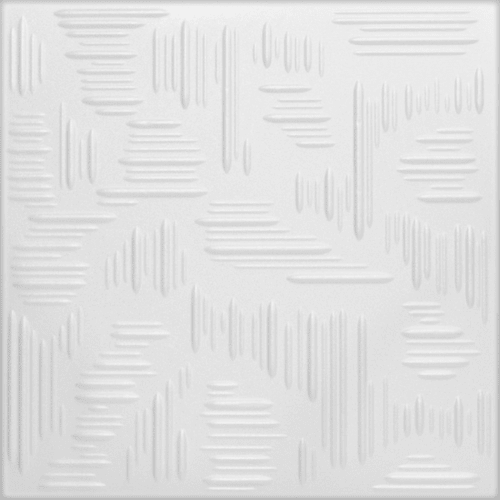 White 0: Decorative Ceiling & Wall Panels - 2m2 (21.52 sqft) - 8 Panels - InStock
