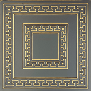 White 5 (Black&Gold): Decorative Ceiling & Wall Panels - 2m2 (21.52 sqft) - 8 Panels - InStock