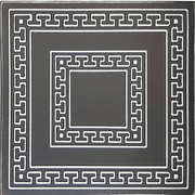 White 5 (Black&Sivler): Decorative Ceiling & Wall Panels - 2m2 (21.52 sqft) - 8 Panels - InStock