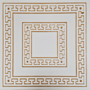 White 5 (White&Gold): Decorative Ceiling & Wall Panels - 2m2 (21.52 sqft) - 8 Panels - InStock