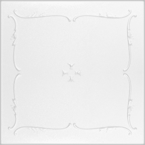 White 7: Decorative Ceiling & Wall Panels - 2m2 (21.52 sqft) - 8 Panels - InStock