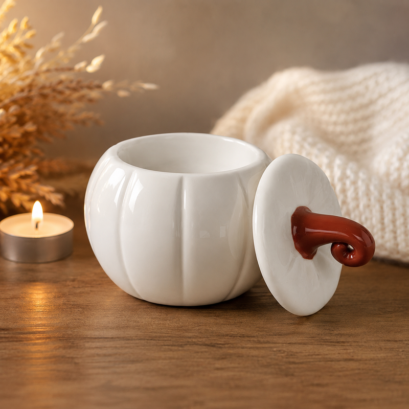 White Pumpkin Oil Burner