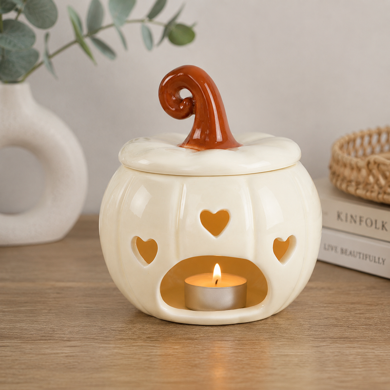 White Pumpkin Oil Burner