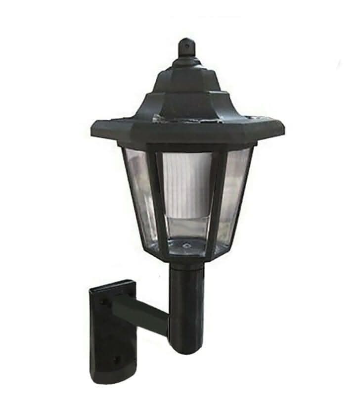 2 Pack Solar LED Wall Lights White Outdoor Garden Lighting