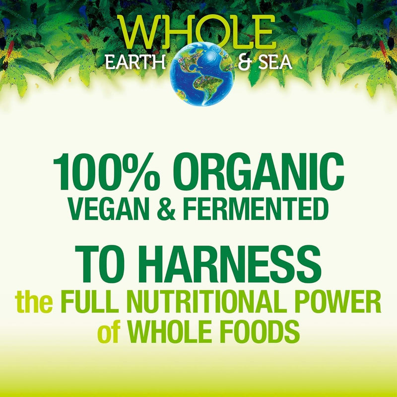 Whole Earth & Sea Organic Fermented Protein & Greens, Unflavored, 1 lb 9 oz | Natural Factors