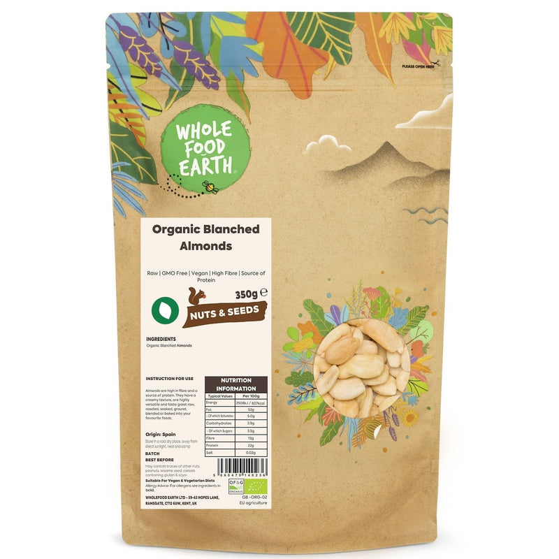 Organic Blanched Almonds