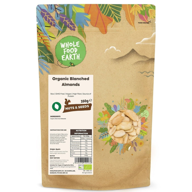 Organic Blanched Almonds