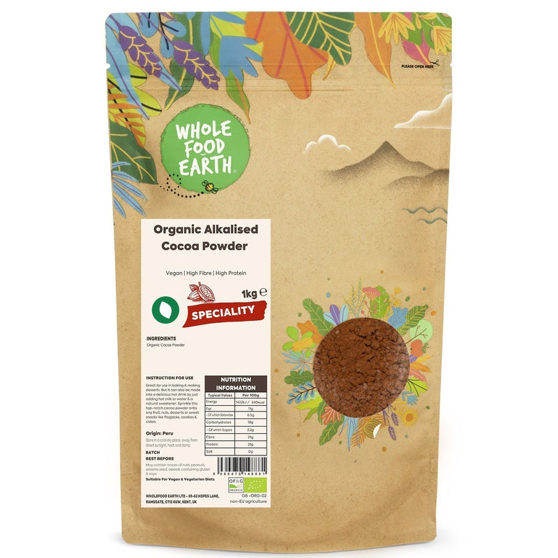 Organic Alkalised Cocoa Powder