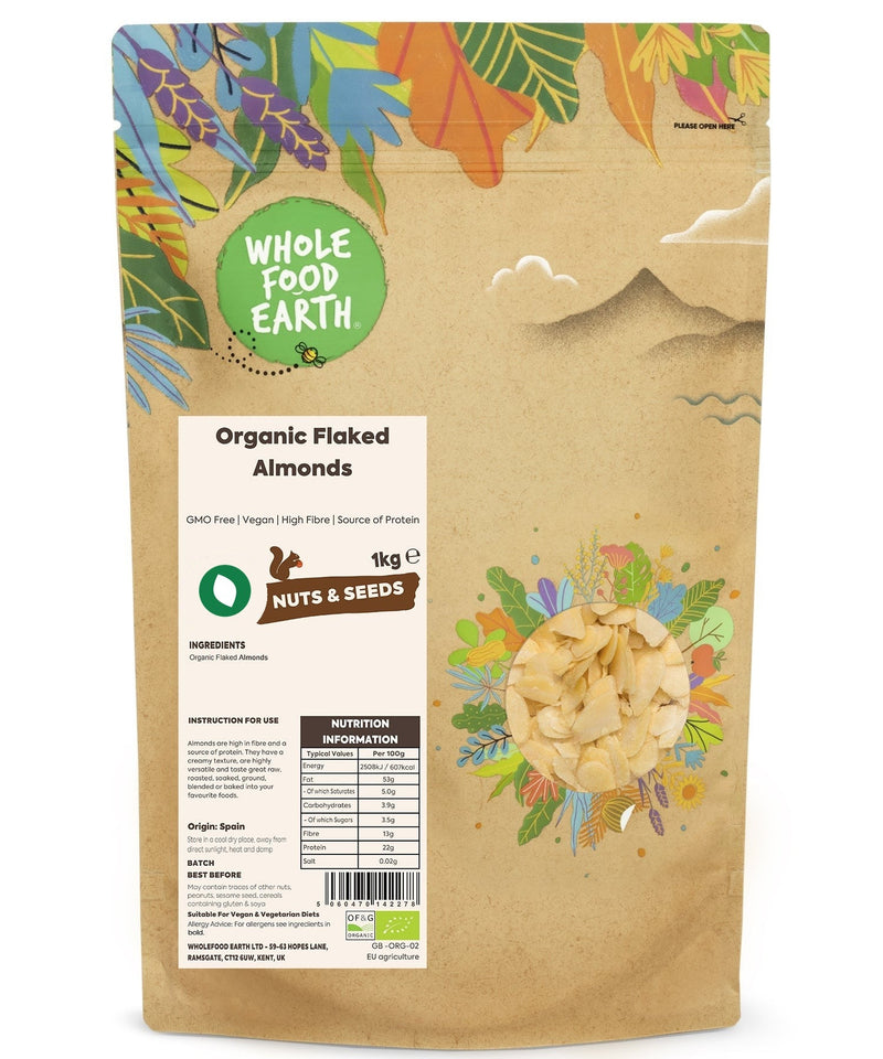 Organic Flaked Almonds
